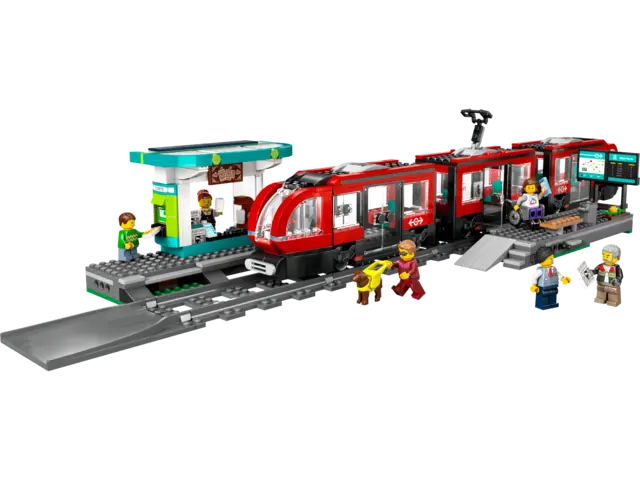 LEGO® City: Downtown Streetcar and Station (60423-1)